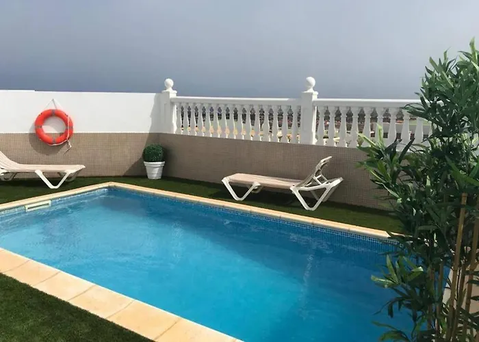 Villa Vv Valdeconcha, Piscina Climatizada Privada Y Vistas Al Mar Caleta De Fuste